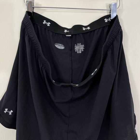 Under Armour Black Printed UA Waistband Athletic Shorts - Picture 5 of 6